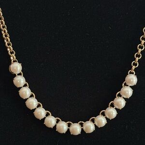 Kate spade long pearl necklace
